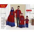 (size 6 - size 12) Koko Gamis Anak Busana Muslim KeKe Sarimbit Keluarga Couple SR4 MERAH/DONGKER/ABU (Koko Anak Size 7) 1