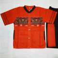 Baju koko anak laki 3in1 premium design - Setelan muslim lengan pendek 3