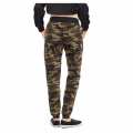 Okechuku TINA Celana Joger Panjang Sweatpants Wanita Motif Loreng Army - Hijau Tua, L 2