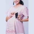 Ning Ayu Baju Hamil Atasan Pendek Motif Salur Verenda - SD 312 / Baju Hamil Kerja / Baju Hamil Modern / Baju Hamil Lucu / Baju Hamil Modis/ Baju Hamil Murah / Baju Hamil Untuk Kerja /Baju Hamil Muslim / Baju Hamil Seksi 2
