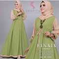 TERLARIS RENATA DRESS STOK TERBATAS - BAJU KEKINIAN - GAMIS SYARI - MUSLIM WANITA - BAJU MURAH Lime Cokmud 3