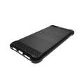 Caselova Corner Protection Cushion Premium Carbon Shockproof TPU Case For Asus Zenfone 4 Max ZC520KL ( 5.2 inch ) - Black + Gratis Full Cover Tempered Glass Warna 2