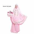 MUKENA TELEKUNG RUKUH DEWASA HANTARAN NIKAH SUTRA SATIN BORDIR ARUMI MILO 5