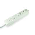 Slim Colokan 4 socket + 3 USB port listrik HP android samsung apple 2