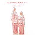 Mukena bali couple klasik || Bali Nadira couple || Katun rayon couple (Dws+ SD Kecil coklat) 3