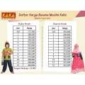 (size 6 - size 12) Koko Gamis Anak Busana Muslim KeKe Sarimbit Keluarga Couple SR4 MERAH/DONGKER/ABU (Koko Anak Size 7) 4