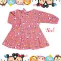 Lola Dress baju terusan gaun anak perempuan kids fashion 1-3 tahun dress katun anak 5