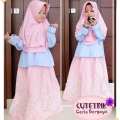 GAMIS BAJU MUSLIM ANAK CUTETRIK PEREMPUAN KATUN VQ22 2