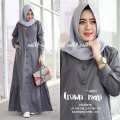 Baju Koko Baju Taqwa Al Muslim Bordir Lengan Pendek Busana Muslim Pria Oleh Oleh Haji dan Umroh (Gray XL Prem) 1