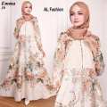 AB Agen Baju Official shop - maxi emma gamis syari bahan mirip katun jepang (EMMA 30 COKLAT) 2