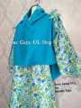baju Muslim anak perempuan/baju Muslim anak/baju couple keluarga muslim 1 anak /baju Muslim anak perempuan umur 12 tahun/ baju Muslim anak perempuan umur 10 tahun Gamis Katun Jepang Balita/ Baju Muslim Anak Perempuan 3