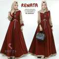 TERLARIS RENATA DRESS STOK TERBATAS - BAJU KEKINIAN - GAMIS SYARI - MUSLIM WANITA - BAJU MURAH Lime Cokmud 5