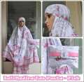 MUKENA COUPLE SERASI SHABY CHIC BALI NADIRA TAS PESTA PINK IBU ANAK 1