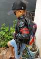 Jaket Anak Branded/Jaket Anak Lucu/Jaket Boboiboy semi kulit Jk-68 TERMURAH 3
