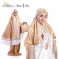 MUKENA PROMO- MUKENA SUTRA DOVE ATIQAH - MUKENA INI SANGAT COCOK UNTUK MAHAR NIKAH DAN SEHARI - HARI Broken White 2