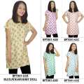 Blus Santai, Baju Tidur, Piyama, Daster Batik, Atasan Batik (BPT001-63) Batik Alhadi 1