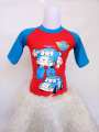 BLUESKIDS- Kaos Raglan Motif ROBOCAR POLY TERLARIS 2