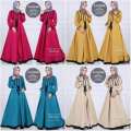 agata gamis syari baloteli murah baju hamil /dress pesta/remaja C1314 (LOUISA FANTA) 4