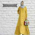 Baju Koko Baju Taqwa Al Muslim Bordir Lengan Pendek Busana Muslim Pria Oleh Oleh Haji dan Umroh (Gray XL Prem) 3