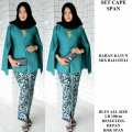 Set cape span - setelan batik wanita - kebaya - rok span batik - blus cape - kebaya batik di lapak Batik Gaul Pekalongan nur_janah2611 4
