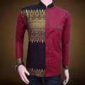 (Tp) Fashion Muslim Koko Al Haramain Dewasa Size S/M/L/XL - Baju Koko Paling Murah 1 Jawara batik 08 (No.2 M) 2