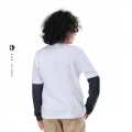 INFIKIDS Baju Kaos Anak Laki Lengan Panjang Umur 6 - 12 Tahun IYN 379-126 Putih 1