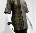 kemeja koko Model Baju Batik pria modern / Hem Batik Kombinasi Exclusive 2