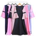 MARBELLA DRESS BAJU GAMIS BUSANA MUSLIM BARU SYARI PESTA BALOTELLI BUSUI MEWAH (BLACK CREAM) 1