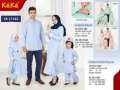 (size 6 - 12) Baju Busana Muslim KeKe Sarimbit Couple Keluarga SR 2 HIJAU/PEACH/BIRU (Koko Anak size 11) 2