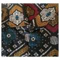 Kemeja Pria Slimfit Kemeja Batik Songket Pria Lengan Panjang Batik Songket Hitam 1
