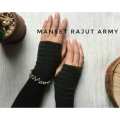 Handsock Jempol Rajut Polos PENDEK 20 CM TERMURAH TERLARIS Manset Rajut 2