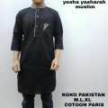 Baju Koko Baju Taqwa Al Muslim Bordir Lengan Pendek Busana Muslim Pria Oleh Oleh Haji dan Umroh (foto no7) 2
