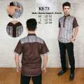 Baju Koko Modern Semi Slimfit KKS01 - Kemeja Muslim - Gamis Pria - Jasko - Pakaian Atasan Muslim Pria Murah - Koko Lengan Pendek di lapak New Trendy newtrendy 4