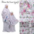 Mukena Bali Sandra Couple ( Dewasa + Anak ) (Ungu) 2