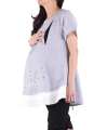 HMILL Baju Hamil Blus Hamil 1604 - Biru 1