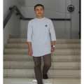 Gamis Pria Bahan Kaos Baju Gamis Pakistan Murah Busana Muslim (XL - Misty Tua) 1