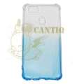 QCF Anti Crack Case Warna Oppo F5 / Case Gradient Oppo F5 / TPU Silikon / Soft Case Gradasi / Casing Oppo - Biru Muda 1