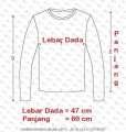 JET - Kaos Distro SLIM FACT Army Loreng Armi Lengan Panjang Soft Rayon Viscose Blended Lycra Size M Fit To L Pria / Wanita Garis Salur Motif Visual Art 3