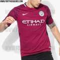 JERSEY CEWEK / Jersey Baju BOLA Manchester City Away New 2017/18 - Grade High 3