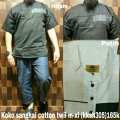 Koko Cotton Twill M-XL Al Amwa Muslim Jubah Gamis Sirwal Setelan Anak 1