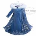 Lynn Design - Baju Dress Kostum Princess Frozen Elsa Anak 2