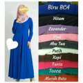Gamis polos Jersey Zoya Size fit to xl 1 kg isi 3(beli 3 lebih murah)mi (Dusty) 1