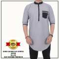 DISKON GAMIS PAKISTAN PRIA AL AMWA-BAJU KOKO PAKISTAN AL AMWA MUSLIM PRIA AMW - UNGU, L BAJU KOKO (gambar no 7) 4
