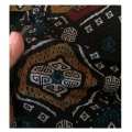 Kemeja Pria Slimfit Kemeja Batik Songket Pria Lengan Panjang Batik Songket Hitam 2