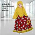 Delicia kids syari 4thn to 6thn gamis maxi dress anak Plus jilbab di lapak anayanda shop anayandashop 1