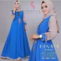 TERLARIS RENATA DRESS STOK TERBATAS - BAJU KEKINIAN - GAMIS SYARI - MUSLIM WANITA - BAJU MURAH Lime Cokmud 1