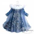 Lynn Design - Baju Dress Kostum Princess Frozen Elsa Anak 3