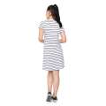 LEMONE Tumblr Tee T-shirt Dress Cewe Spandek Premium Baju Wanita 610PZ105735 Putih 1