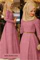 Gamis Remaja Polos Murah / Dress Pesta Gamis Model Baru / Gamis Modern Gaun Gamis Baloteli Wolfis / Dress Cewek Muslimah / Hijab Muslim / Muslim Syari Hijab Syar'i / Busana Muslim / Atasan Gamis Murah / Terusan Gamis / Baju Hijab (Mirahza) SS - DUSTI PINK 1