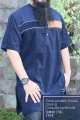 gamis pakistan pria al amwa-baju koko pakistan al Amwa Muslim pria amw - Ungu, L 1